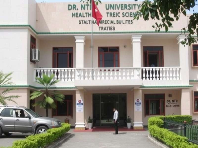 Dental student examining patient